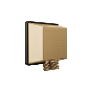 Click here to see Delta 50570-CZ Delta Square Wall Elbow for Hand Shower, Champagne Bronze - 50570-CZ