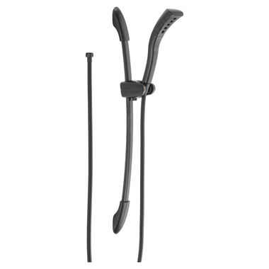 Click here to see Delta 51205-RB Delta 2 GPM 24in Slide Bar Hand Shower with H2Okinetic Technology, Dual Check Valves, WaterSense Certified,  Venetian Bronze - 51205-RB