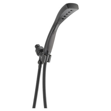 Click here to see Delta 54411-RB-PK Delta Single-Setting H2Okinetic ABS Hand Shower with Shower Mount and 60in Metal Stretchable Hose, 2.0 GPM, Venetian Bronze - 54411-RB-PK