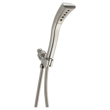 Click here to see Delta 54421-SS-PK Delta 54421-SS-PK Stainless Steel Ribbon Shower Mount Hand Shower