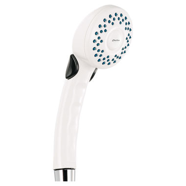 Click here to see Delta 75009WH Delta 75009WH Accessory Push Button White Hand Shower