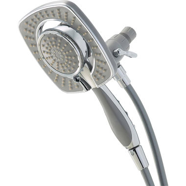 Click here to see Delta 75582D Delta 75582D Universal Showering In2ition 2-In-1 Shower Head - Chrome
