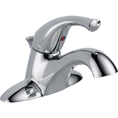 Click here to see Delta D521-PPU-DST-12 Delta D521-PPU-DST-12 Classic Single Handle Centerset Bathroom Faucet, 12 Piece Stackout, Chrome