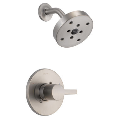 Click here to see Delta T14261-SS Delta T14261-SS Compel Monitor 14 Series H2Okinetic Shower Trim - Stainless
