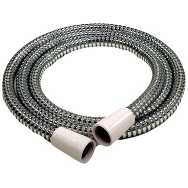 Click here to see Peerless 76010 Peerless 60in Universal UltraFlex Hose, Chrome and White - 76010