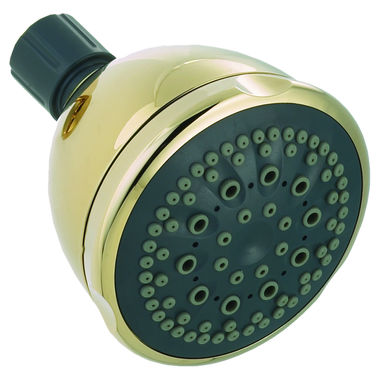 Click here to see Peerless 76563PB Peerless Five-Function Wall Mount Massaging Hand Shower, 2.5 GPM, Polished Brass  - 76563PB