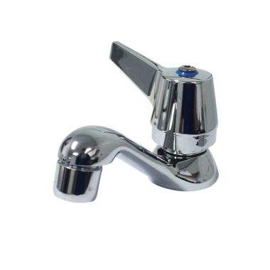Click here to see Delta 23C1043 Delta 23C1043 CER-TECK Single Basin Lavatory Faucet, Hooded Lever, Standard Aerator, Chrome