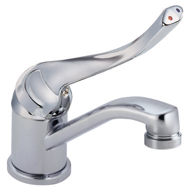 Click here to see Delta 570LF-06ELH Delta 570LF-06ELH Single Handle Deck Mount Lavatory Faucet - 1.2 gpm, Chrome