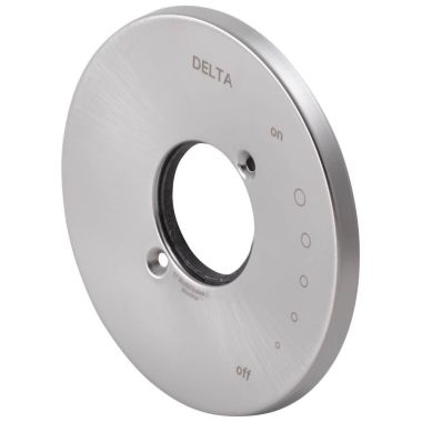 Click here to see Delta RP73374 Delta Trinsic 17 Series 6in Round Chrome Escutcheon for T17059 Valve Only Trim, T17259 Shower Only Trim, and T17459 Tub/Shower Trim - RP73374