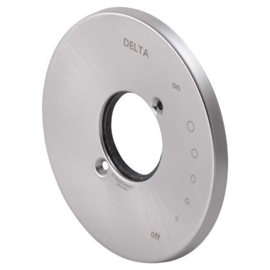 Click here to see Delta RP73374SS Delta Trinsic 17 Series 6in Round Stainless Escutcheon for T17059 Valve Only Trim, T17259 Shower Only Trim, and T17459 Tub/Shower Trim - RP73374SS