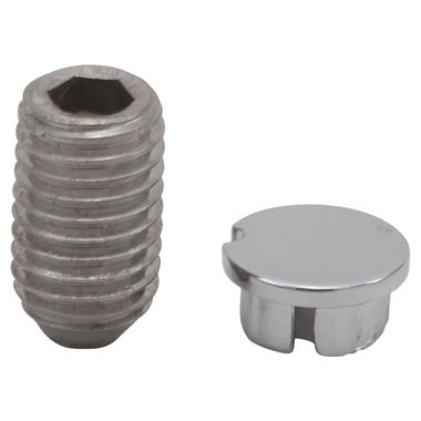 Click here to see Delta RP51019 Delta RP51019 Chrome Set Screw and Button Kit - Replacement Part