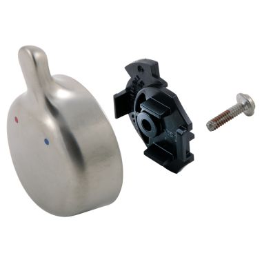 Click here to see Delta RP73642SS Delta RP73642SS Temperature Knob and Cover - 17 Series, Stainless