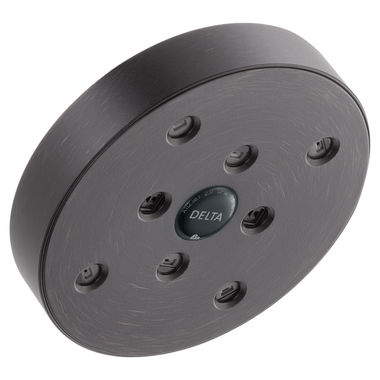 Click here to see Delta RP70175RB Delta Universal Showering Single-Spray Function Showerhead, H2Okinetic Technology, WaterSense Certified, 1.75 GPM, Venetian Bronze - RP70175RB