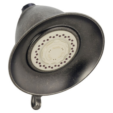 Click here to see Delta RP34355PT Delta RP34355PT Universal Showering Premium 3-Setting Shower Head, Aged Pewter