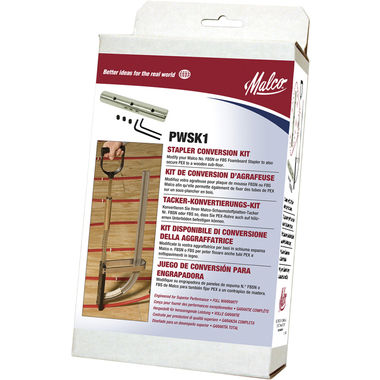 Click here to see Malco PWSK1 MALCO PWSK1 CONVERSION KIT FOR PEX STAPLER FOAMBOARD TO WOOD