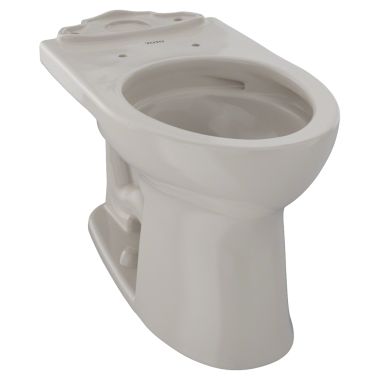 Click here to see Toto C454CUFG#03 TOTO Drake II Universal Height Elongated Toilet Bowl with CeFiONtect, Bone – C454CUFG#03