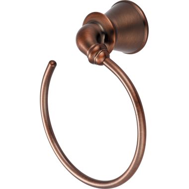 Click here to see Pioneer 7DM035-ORB Pioneer Del Mar Round Wall Mounted Hand Towel Ring, Metal Constructed, Oil Rubbed Bronze - 7DM035-ORB