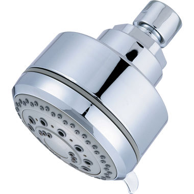 Click here to see Pioneer X-6400010 Pioneer Motegi 2.5GPM Five-Function 3in Round Shower Head, ADA, Chrome - X-6400010