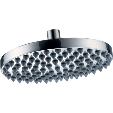 Click here to see Pioneer X-6400012 Pioneer Motegi 8in Single-Function Rain Shower Head, Rub-Clean Anti-Scale Spray, 2.5GPM, Chrome - X-6400012