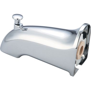 Click here to see Pioneer X-6400023 Pioneer X-6400023 Wall-Mount Tub Spout w/ Pull-Up Diverter, Chrome