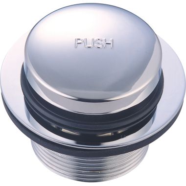 Click here to see Pioneer X-6400029 Pioneer X-6400029 Tip-Toe Bath Waste and Overflow Bath Strainer In Chrome 