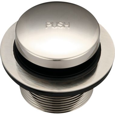 Click here to see Pioneer X-6400029-BN Pioneer X-6400029-BN Tip-Toe Bath Waste and Overflow Strainer In Brushed Nickel 