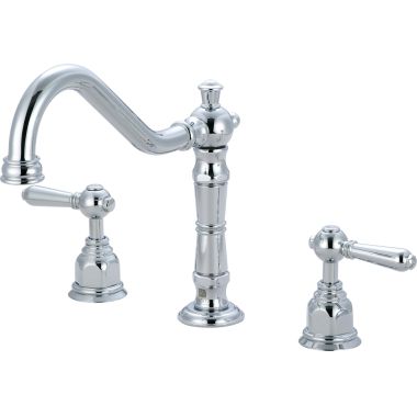 Click here to see Pioneer 2AM200 Pioneer Americana Two Handle Widespread Kitchen Faucet, Chrome - 2AM200