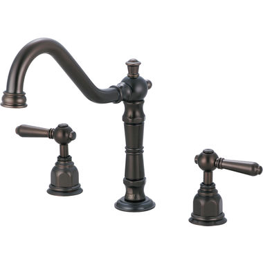 Click here to see Pioneer 2AM200-TB Pioneer Americana Two Handle Widespread Kitchen Faucet, Tuscany Bronze - 2AM200-TB