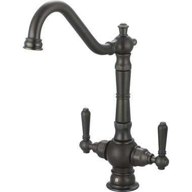 Click here to see Pioneer 2AM400-TB Pioneer Americana Two Handle Kitchen Faucet, 1 Hole, Tuscany Bronze - 2AM400-TB
