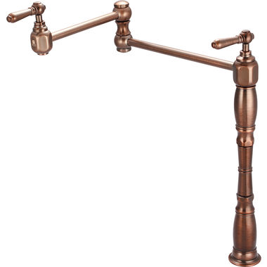 Click here to see Pioneer 2AM700-ORB Pioneer Americana Deck Mount Pot Filler Faucet, Oil Rubbed Bronze - 2AM700-ORB