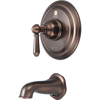 Click here to see Pioneer 4AM200T-ORB Pioneer Americana Single-Handle Wall-Mount Oil Rubbed Bronze Tub Faucet Trim Set, Metal Lever Handle, ADA Compliant - 4AM200T-ORB