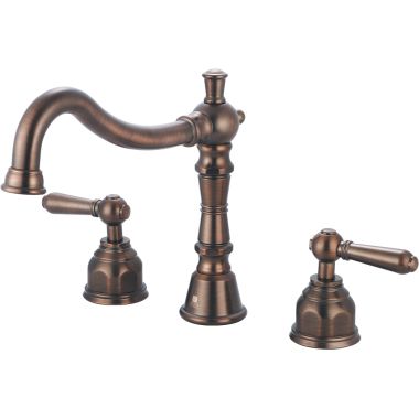 Click here to see Pioneer 4AM610-ORB Pioneer Americana Two-Handle Oil Rubbed Bronze Roman Tub Faucet Trim with Rough-In Valve, Metal Lever Handles, ADA Compliant - 4AM610-ORB