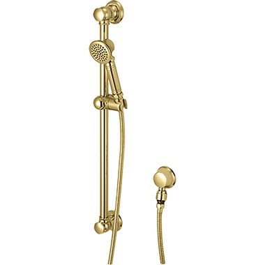 Click here to see Pioneer 6AM400-PB Pioneer 6AM400-PB Polished Brass Handheld Shower Set