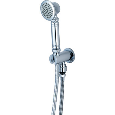 Click here to see Pioneer 6AM410 Pioneer Americana Brentwood 1.75 GPM Single-Spray Function Handheld Showerhead with 60in Stainless Steel Flex Hose, Chrome - 6AM410