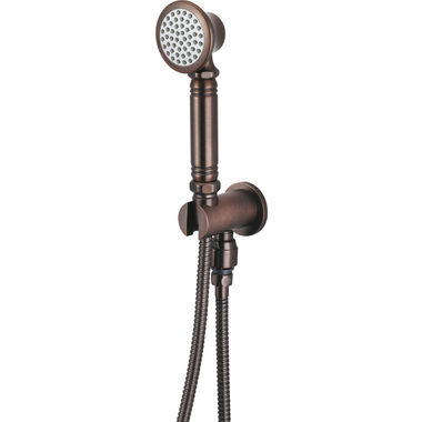 Click here to see Pioneer 6AM410-ORB Pioneer Americana Brentwood 1.75 GPM Single-Spray Function Handheld Showerhead with 60in Stainless Steel Flex Hose, Oil Rubbed Bronze - 6AM410-ORB