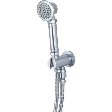 Click here to see Pioneer 6AM410-SS Pioneer Americana Brentwood 1.75 GPM Single-Spray Function Handheld Showerhead with 60in Stainless Steel Flex Hose, Stainless Steel - 6AM410-SS
