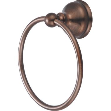 Click here to see Pioneer 7AM034-ORB Pioneer Americana Round Wall Mounted Hand Towel Ring, Metal Constructed, Oil Rubbed Bronze - 7AM034-ORB