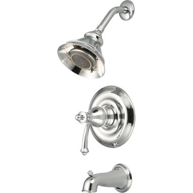 Click here to see Pioneer 4BL100T-PN Pioneer Bellaire Single Handle Polished Nickel Tub/Shower Trim, Five-Function, 1.75 GPM, ADA, Metal Lever Handle - 4BL100T-PN