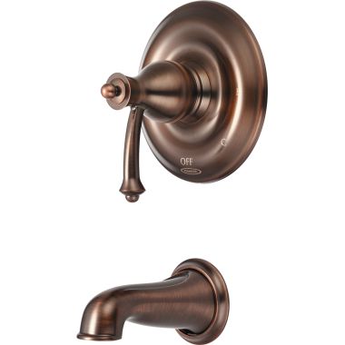 Click here to see Pioneer 4BL200T-ORB Pioneer Bellaire Single Handle Wall-Mount Oil Rubbed Bronze Tub Faucet Trim Set, Metal Lever Handle, ADA Compliant - 4BL200T-ORB