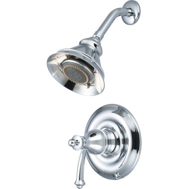 Click here to see Pioneer 4BL300T Pioneer Bellaire 5-Function Shower Faucet with 4-1/2in Touch-Clean Showerhead, Single Metal Lever Handle, 2.5 GPM, Polished Chrome - 4BL300T