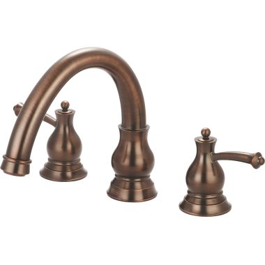 Click here to see Pioneer 4BL610T-ORB Pioneer Bellaire Two Handles Oil Rubbed Bronze Roman Tub Faucet Trim Set, Metal Lever Handles, Rigid Spout, ADA - 4BL610T-ORB