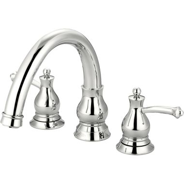 Click here to see Pioneer 4BL610T-PN Pioneer Bellaire Two Handles Polished Nickel Roman Tub Faucet Trim Set, Metal Lever Handles, Rigid Spout, ADA - 4BL610T-PN