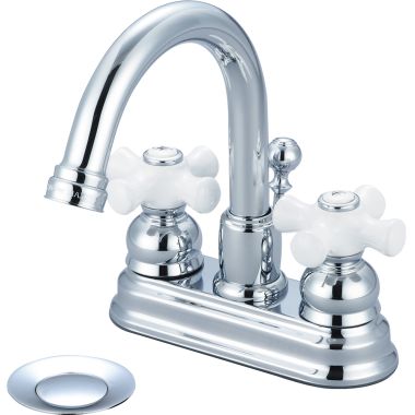 Click here to see Pioneer 3BR320 Pioneer 3BR320 Two-Handle Lavatory Faucet in a  Classic Chrome Finish