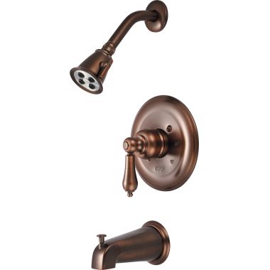 Click here to see Pioneer 4BR100T-ORB Pioneer Brentwood Single Handle Oil Rubbed Bronze Tub/Shower Trim Kit, Two-Function, 2.5 GPM, Metal Lever Handle, ADA - 4BR100T-ORB