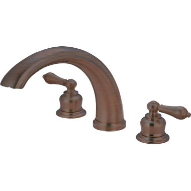 Click here to see Pioneer 4BR800-ORB Pioneer Brentwood Two-Handle Oil Rubbed Bronze Roman Tub Faucet, Metal Lever Handles, J-Style Spout, ADA-Compliant, Brass - 4BR800-ORB