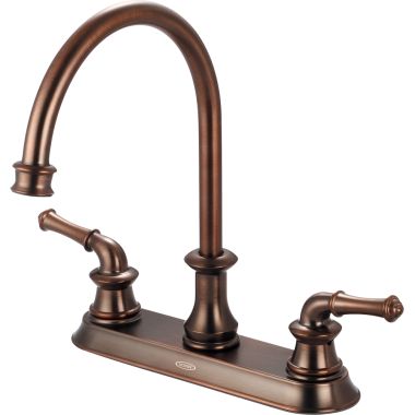 Click here to see Pioneer 2DM300-ORB Pioneer Del Mar Two-Handle Kitchen Faucet, Oil Rubbed Bronze - 2DM300-ORB