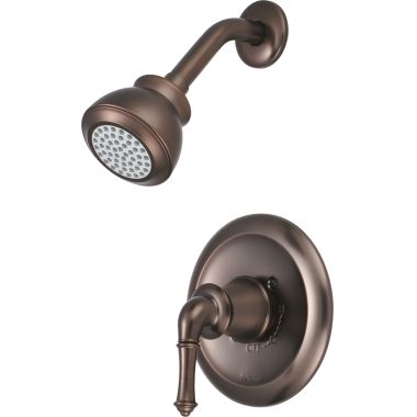 Click here to see Pioneer 4DM300T-ORB Pioneer Del Mar Single-Function Shower Faucet with 3-3/8in Showerhead, Metal Lever Handle, Trim Only, 2.5 GPM, Oil Rubbed Bronze - 4DM300T-ORB