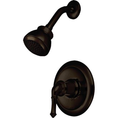 Click here to see Pioneer 4DM300T-TB Pioneer Del Mar Single-Function Shower Faucet with 3-3/8in Showerhead, Metal Lever Handle, Trim Only, 2.5 GPM, Tuscany Bronze - 4DM300T-TB