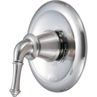 Click here to see Pioneer 4DM400T-BN Pioneer Del Mar Valve Trim, Lever Handle, Brushed Nickel - 4DM400T-BN