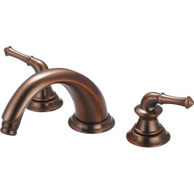 Click here to see Pioneer 4DM610T-ORB Pioneer Del Mar Two-Handle Roman Tub Faucet Trim, Metal Lever Handles, C-Spout, Less Rough-In Valve, Oil Rubbed Bronze - 4DM610T-ORB